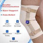 Elastic Compression Knee Brace with Hinges