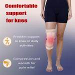 Elastic Compression Knee Brace with Hinges